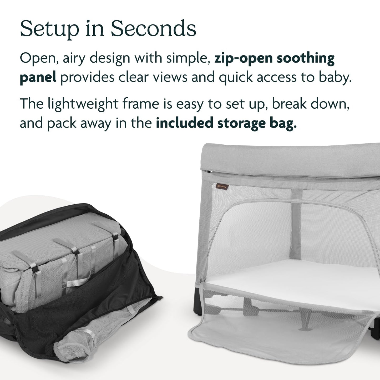 UPPAbaby Remi Playard | Deluxe 3-in-1 Portable Playard
