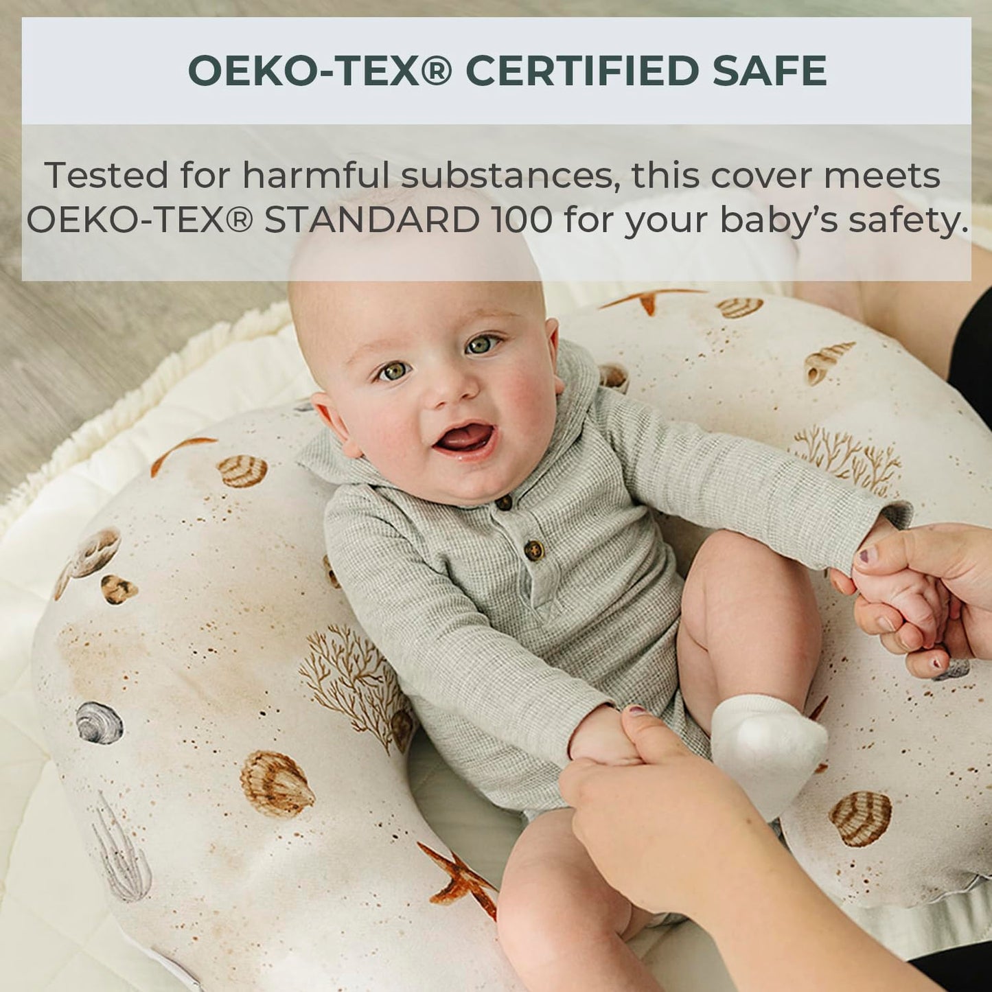 Pobibaby 1-Pack Premium Nursing Pillow Cover