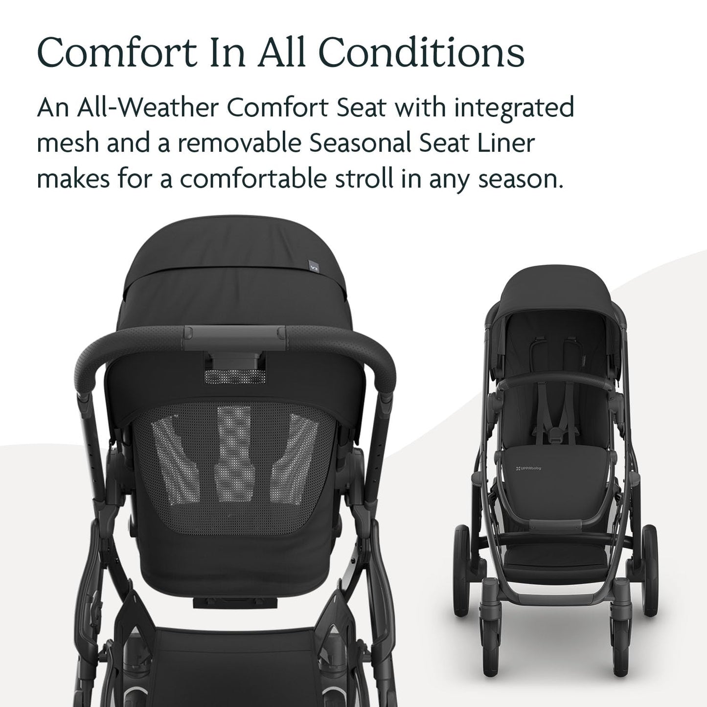 UPPAbaby Vista V3 Stroller - Full-Size Single-to-Double Stroller System