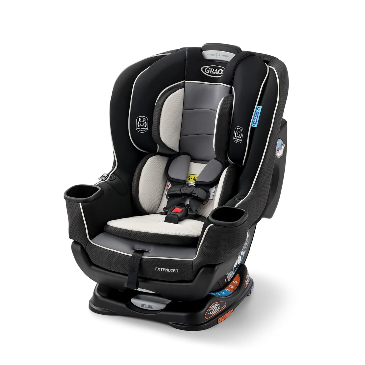 Graco Extend2Fit Convertible Baby Car Seat, Rear and Forward Facing
