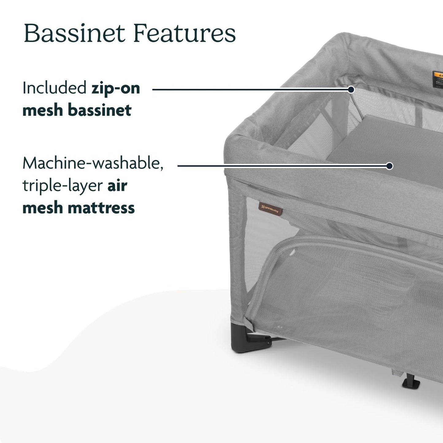 UPPAbaby Remi Playard | Deluxe 3-in-1 Portable Playard