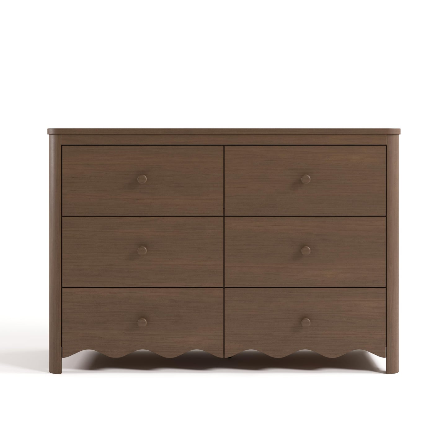 Storkcraft Casablanca 6 Drawer Dresser (Hazelnut) – GREENGUARD Gold Certified