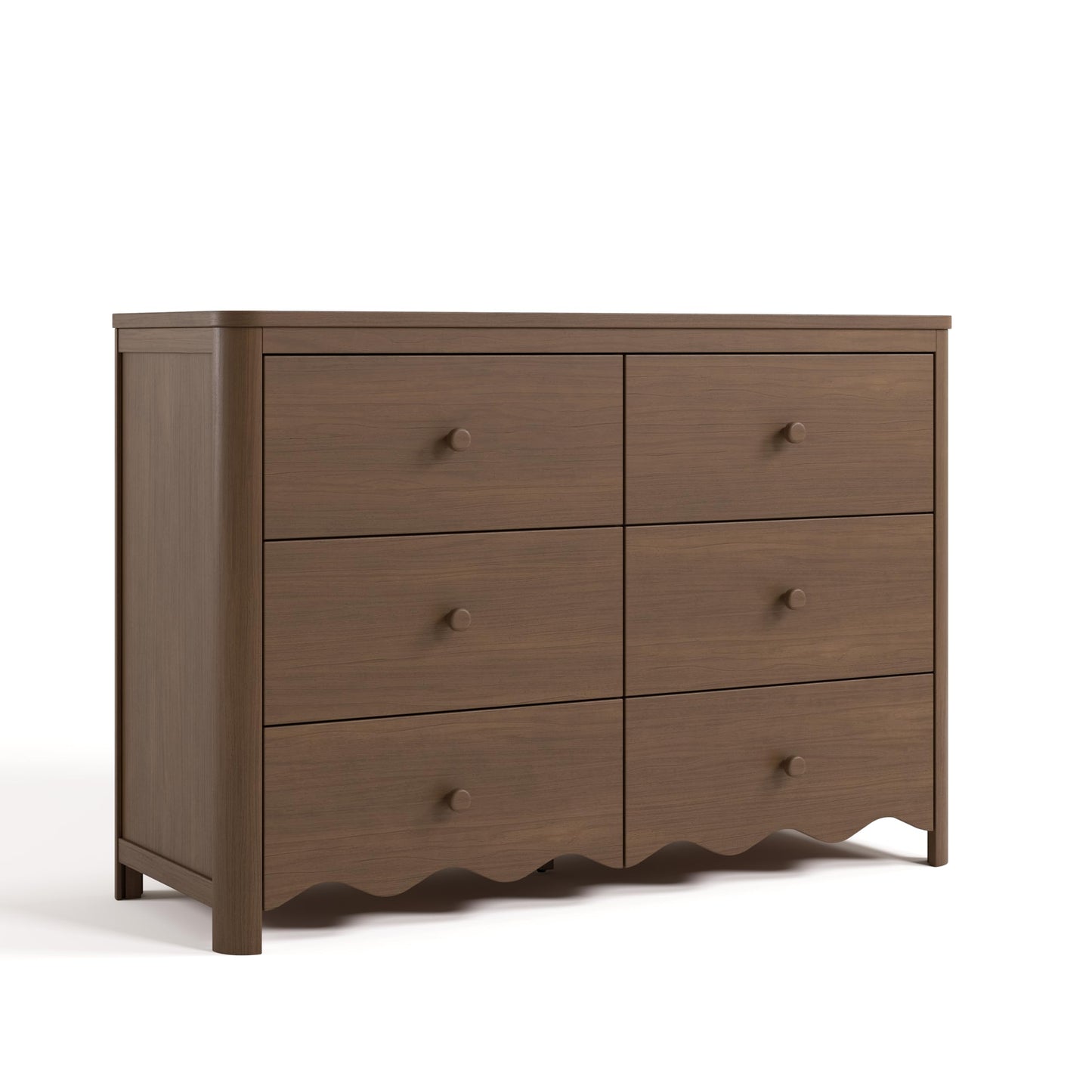 Storkcraft Casablanca 6 Drawer Dresser (Hazelnut) – GREENGUARD Gold Certified
