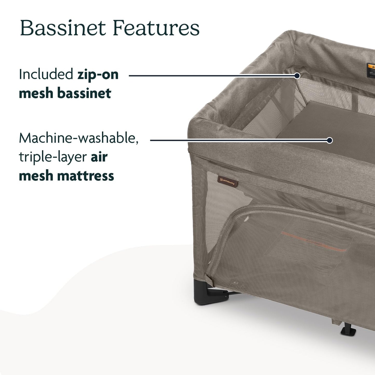 UPPAbaby Remi Playard | Deluxe 3-in-1 Portable Playard