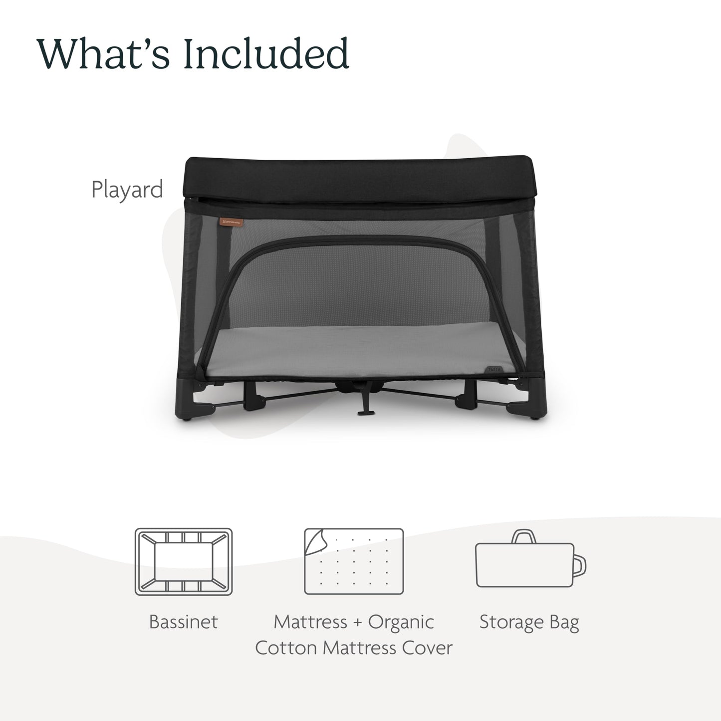 UPPAbaby Remi Playard | Deluxe 3-in-1 Portable Playard