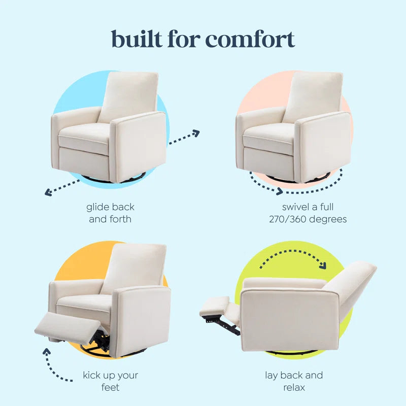 Penny Recliner and Swivel Glider in Eco-Performance Fabric