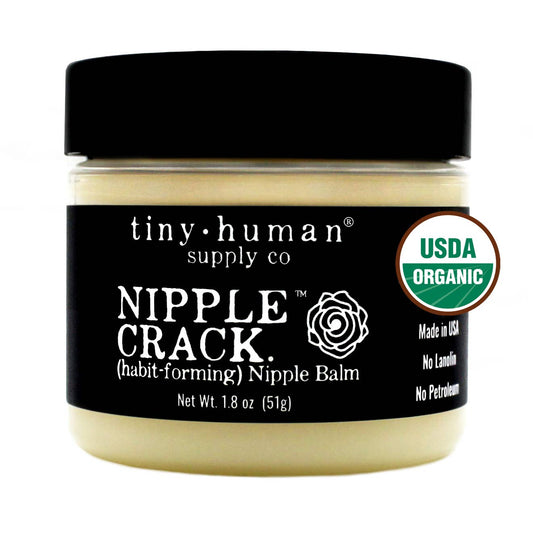 Tiny Human Supply Co. - Nipple Crack™ Organic Nipple Balm 1.8oz - All The Things Baby