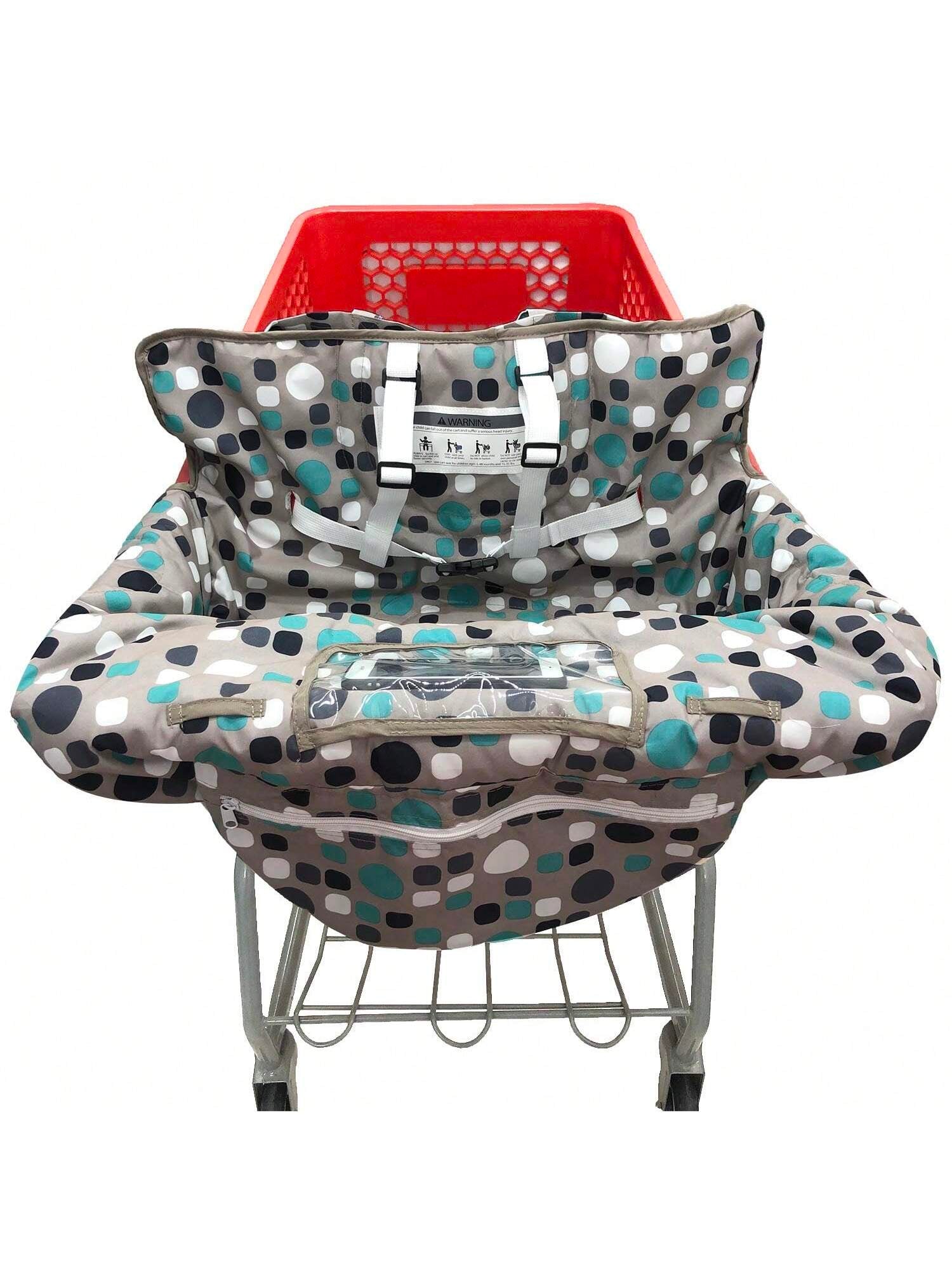 1Pc Thick Baby Stroller Seat Cushion, Cartoon Pattern, Foldable, Collapsible, High Chair Cushion, Comfortable and Breathable