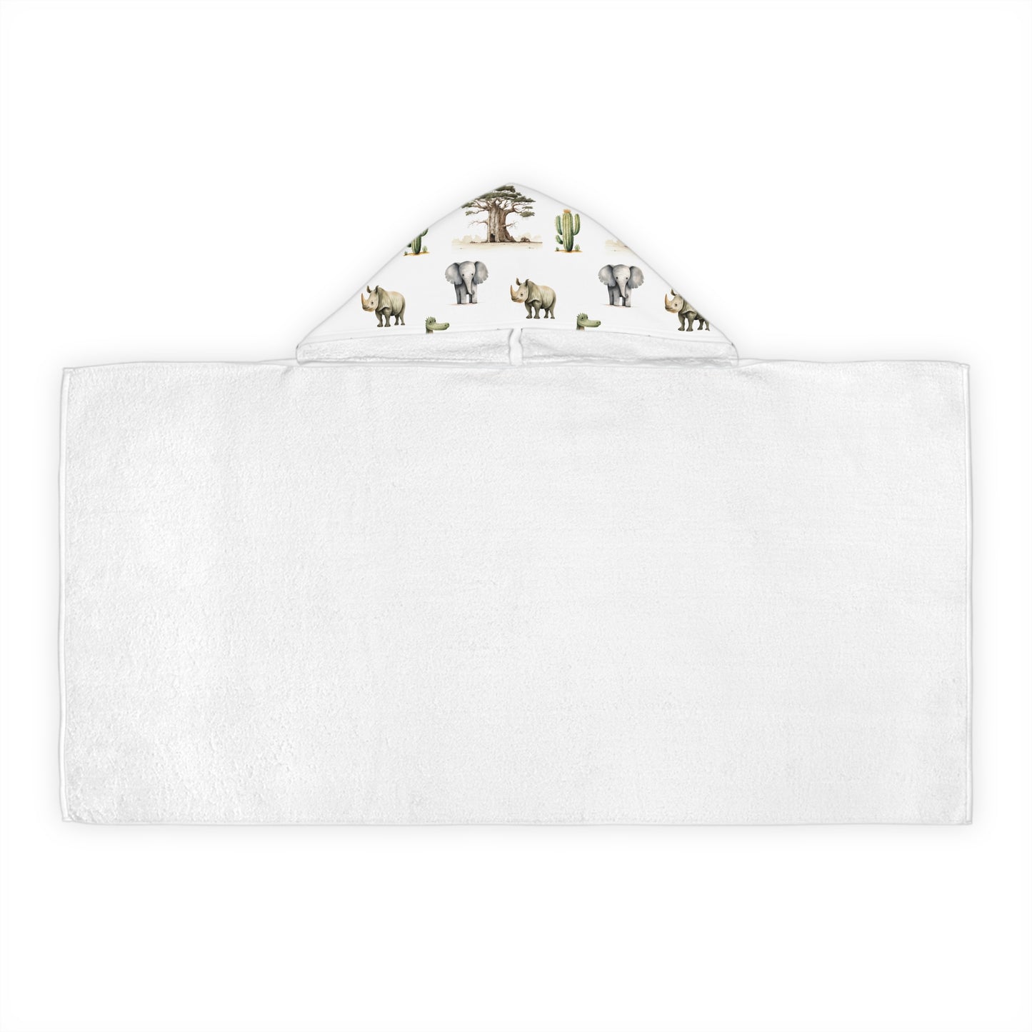 Child Hooded Towel - Animal Friends