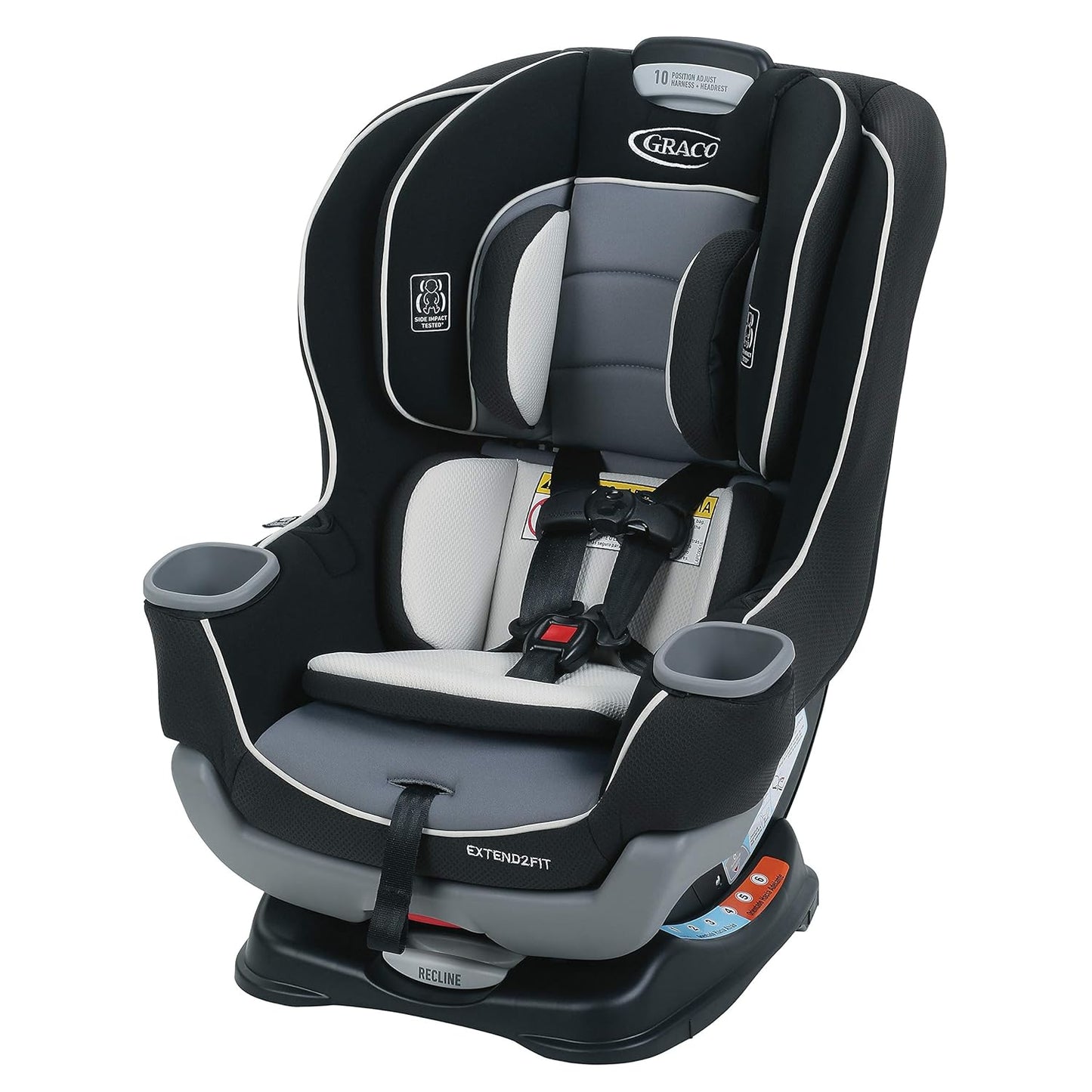 Graco Extend2Fit Convertible Baby Car Seat, Rear and Forward Facing