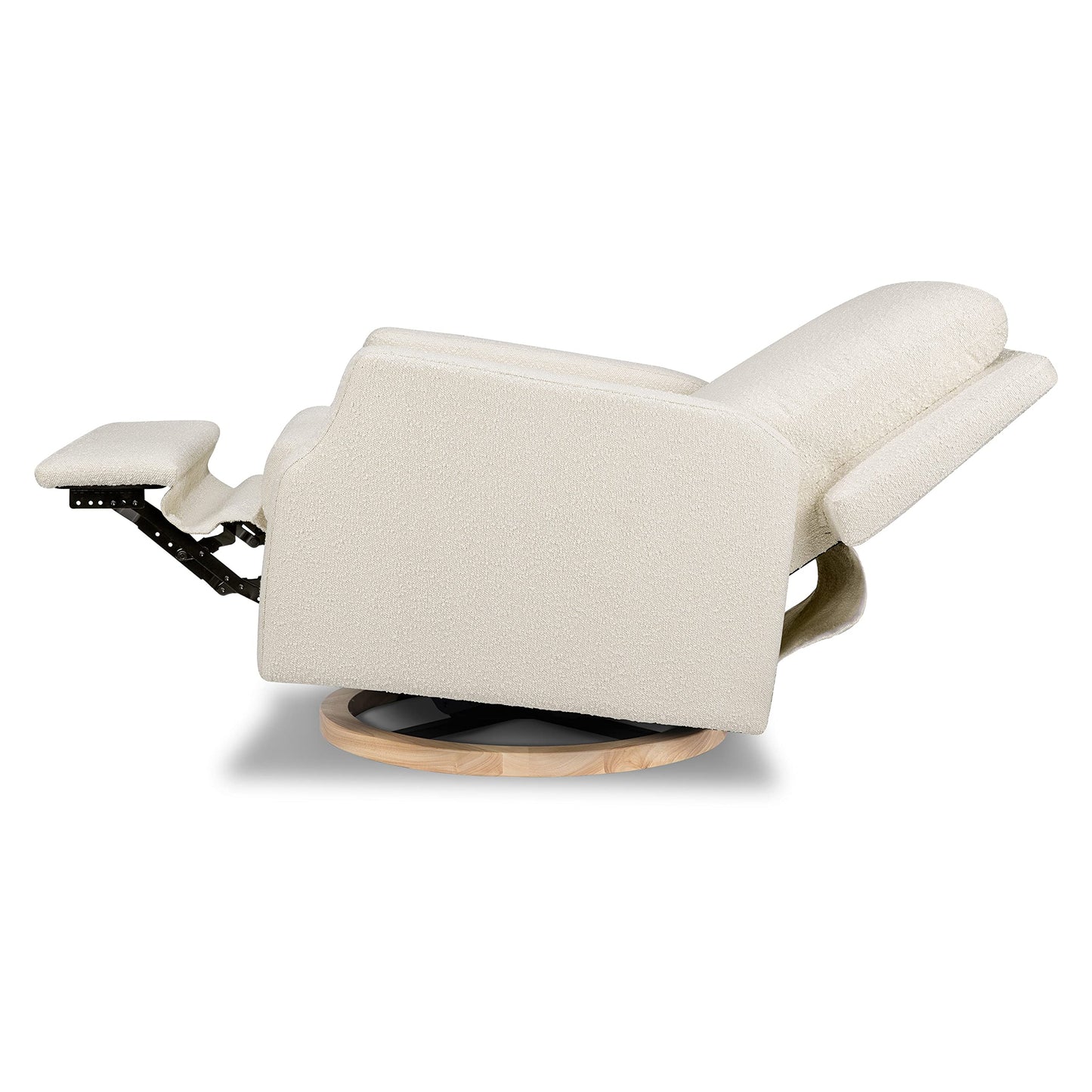 Namesake Crewe Glider Recliner Nursery Chair - GREENGUARD Gold & Certi-PUR US Certified, Ultra Cozy 360° Swivel Rocker Recliner