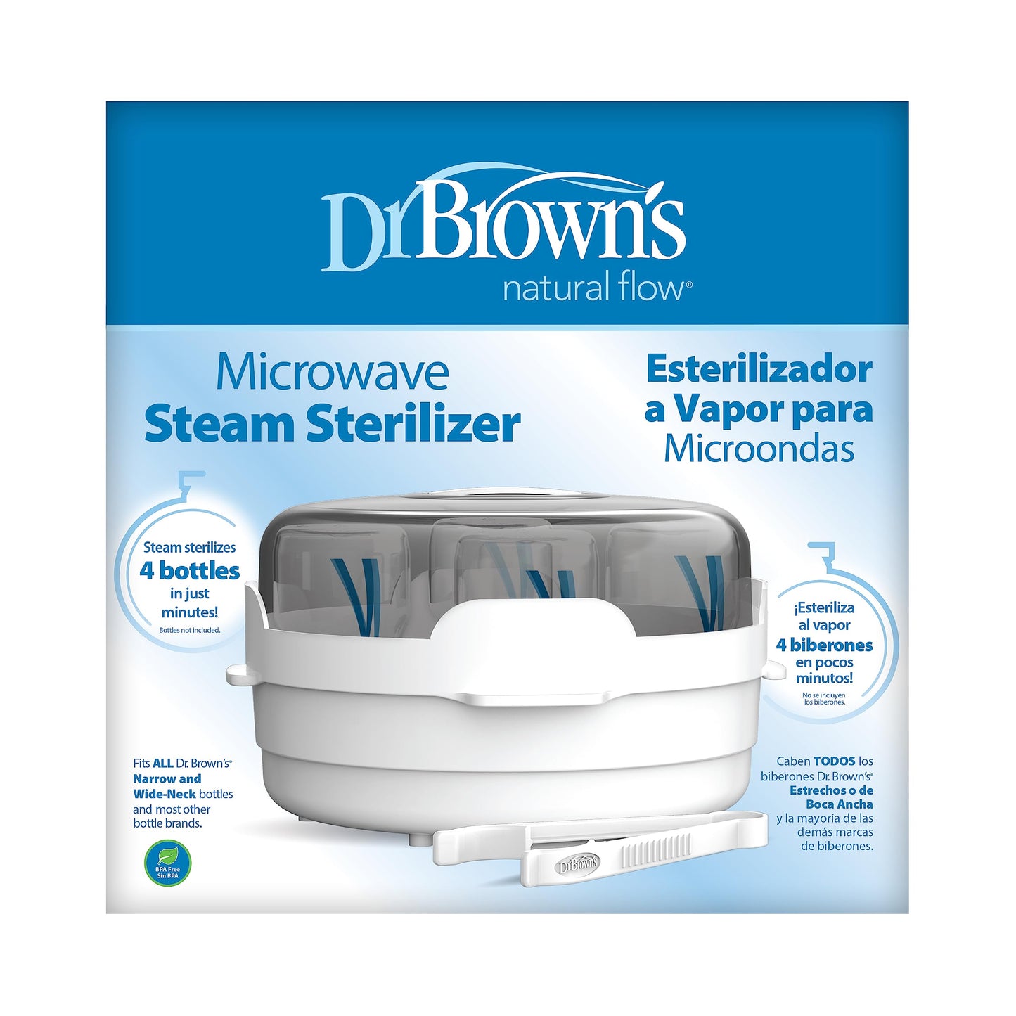 Dr. Brown's All-in-One Sterilizer and Dryer for Baby Bottles