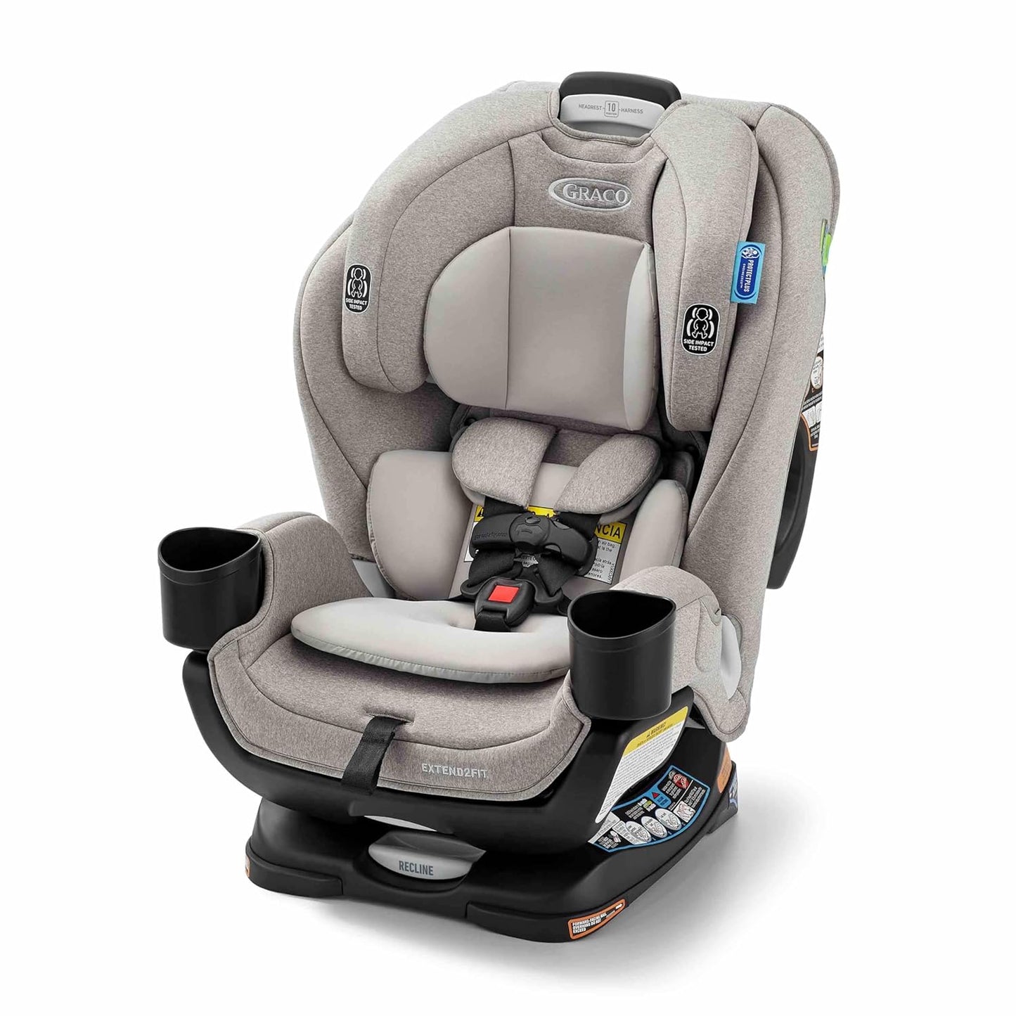 Graco Extend2Fit Convertible Baby Car Seat, Rear and Forward Facing