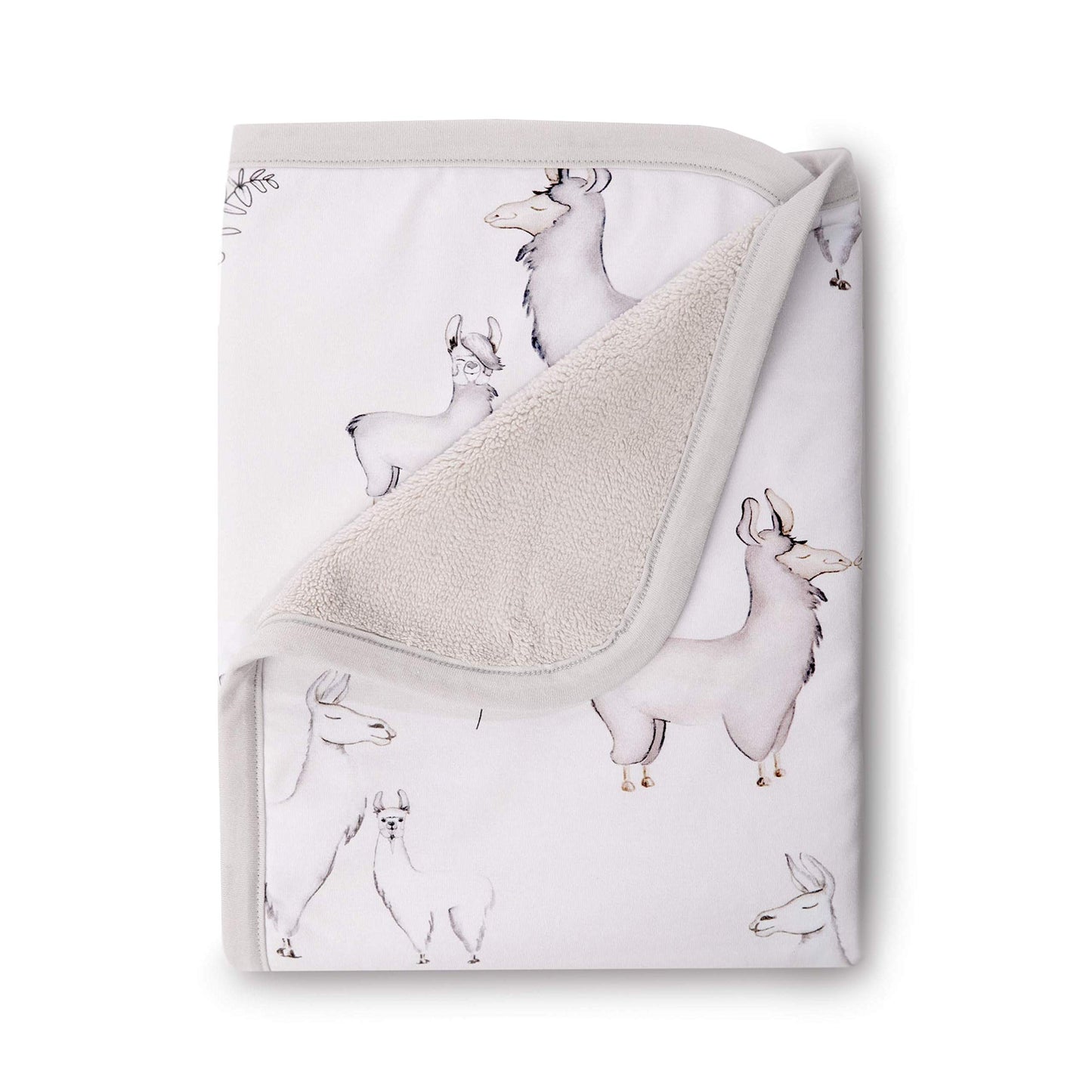 Oilo Baby Blanket, Luxury Soft Plush Backing & 100% Turkish Cotton Jersey Print