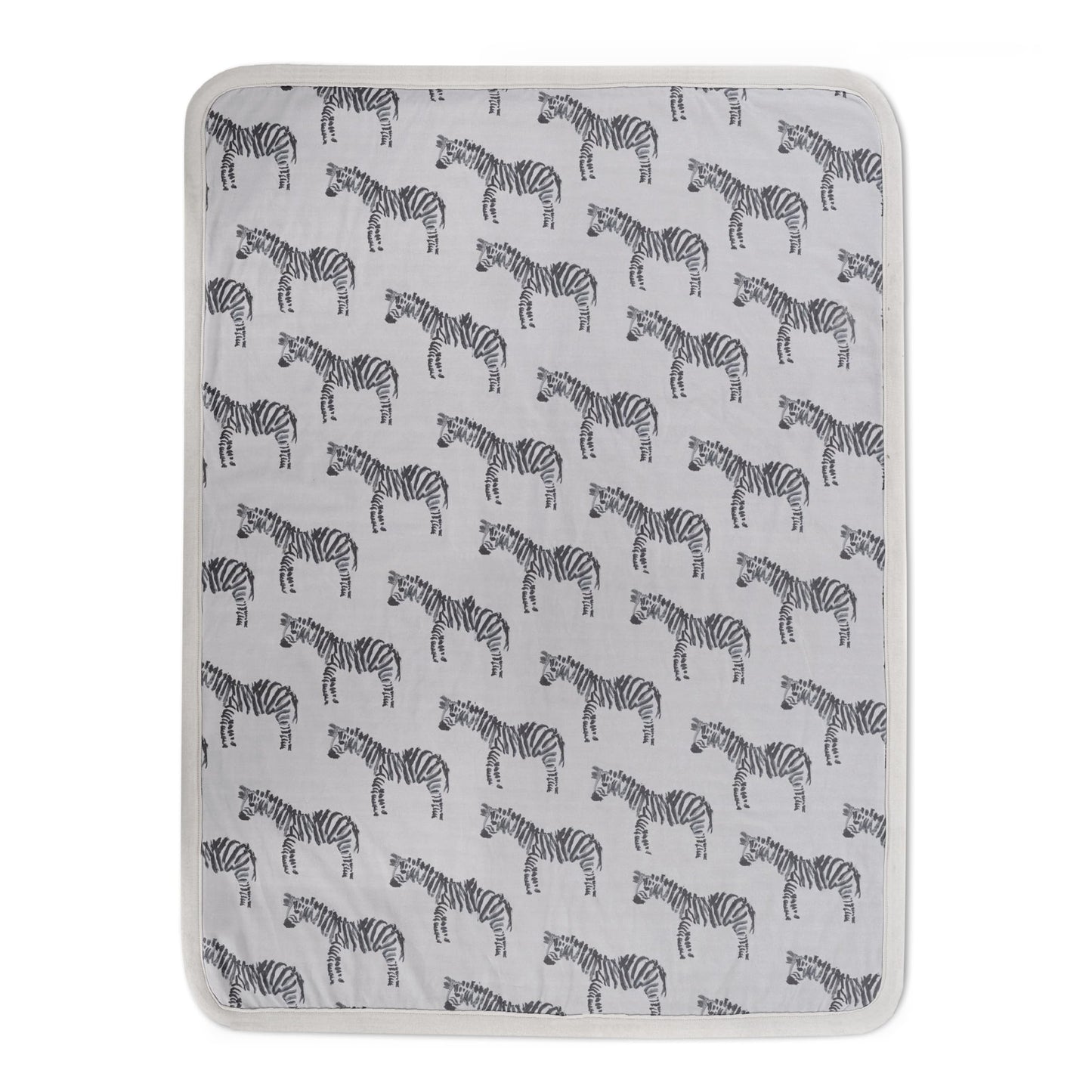Oilo Baby Blanket, Luxury Soft Plush Backing & 100% Turkish Cotton Jersey Print