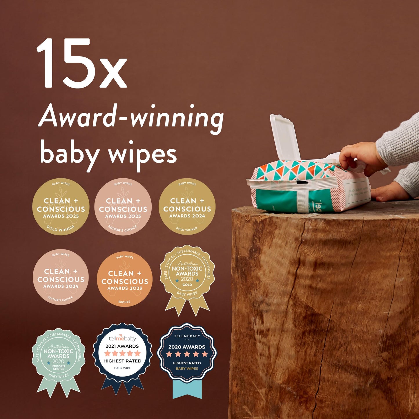 JOONYA Unscented Baby Wipes — Plant-Based, Fragrance-Free Diaper Wipes | Hypoallergenic, Non-Toxic, Compostable & Biodegradable