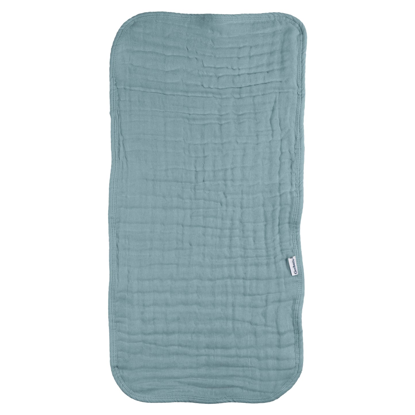 Gerber Baby Unisex Muslin Burp Cloths 6-Pack, Multi Browns, Large Size 20" x 10"