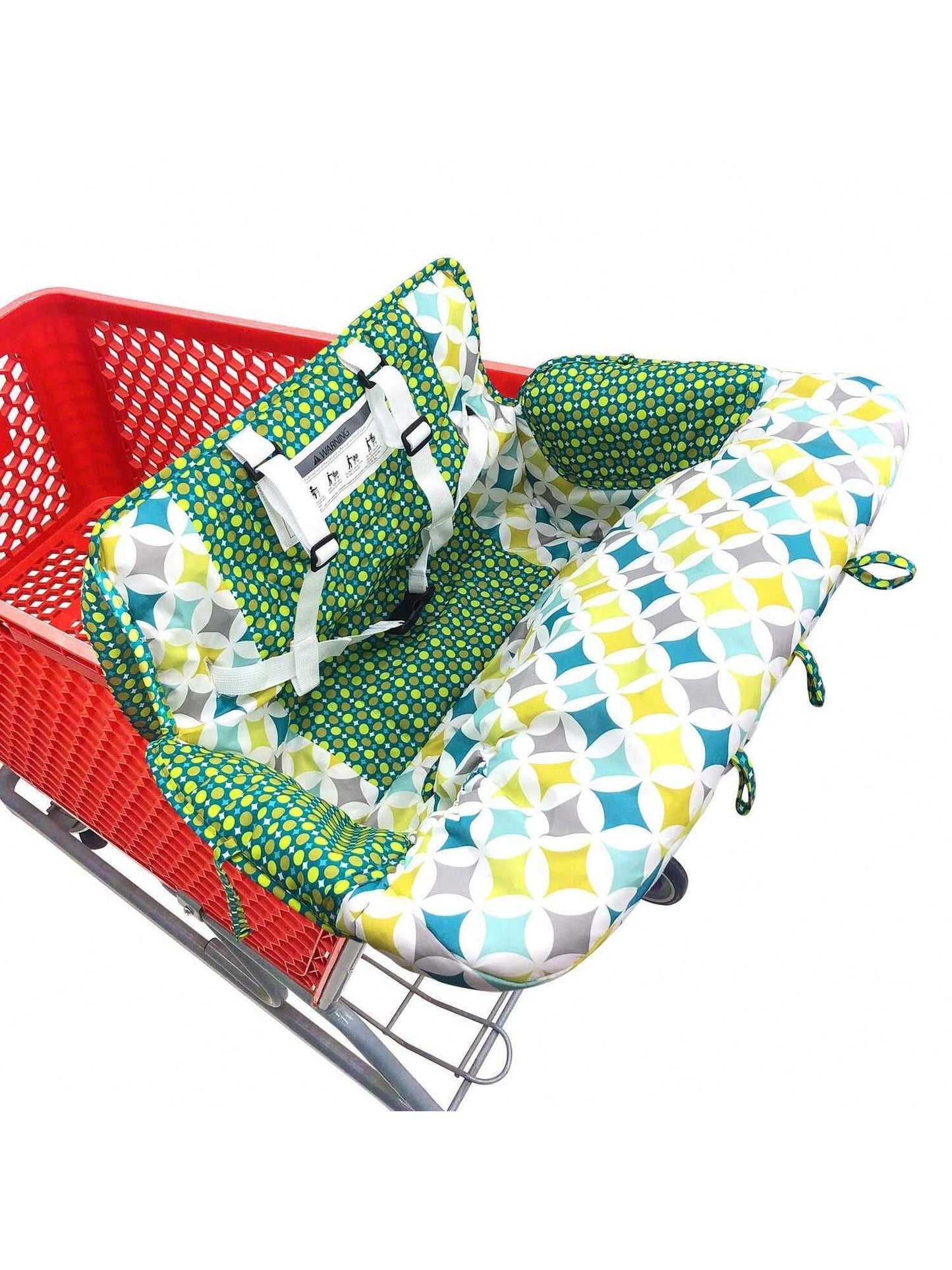 1Pc Thick Baby Stroller Seat Cushion, Cartoon Pattern, Foldable, Collapsible, High Chair Cushion, Comfortable and Breathable