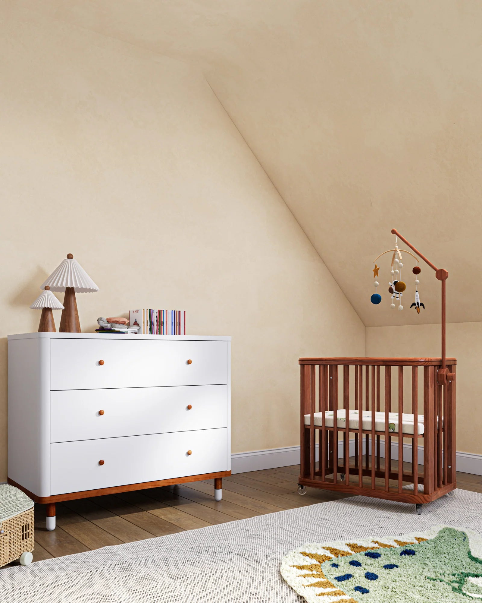 The Woodland Cloud Crib