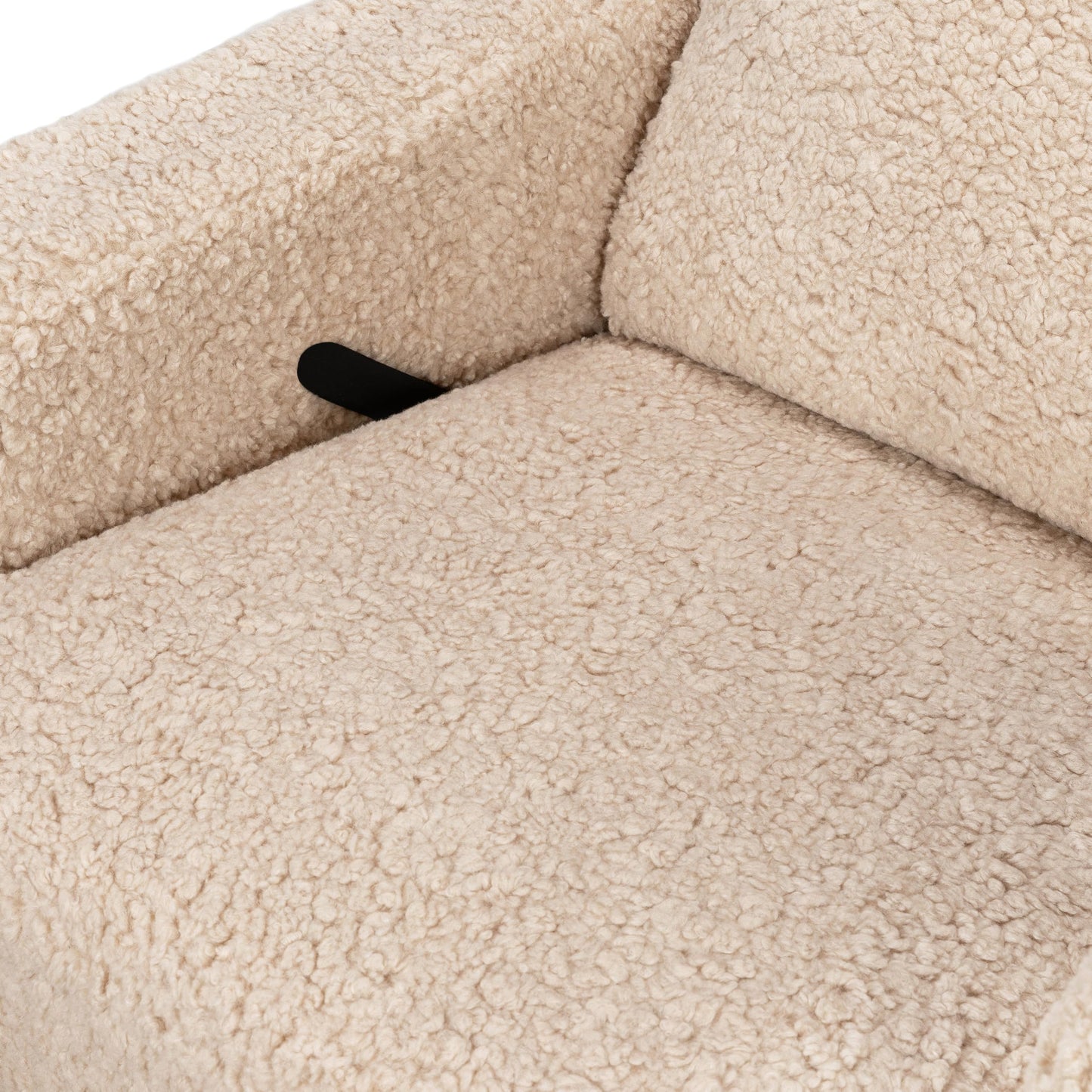 Namesake Crewe Glider Recliner Nursery Chair - GREENGUARD Gold & Certi-PUR US Certified, Ultra Cozy 360° Swivel Rocker Recliner