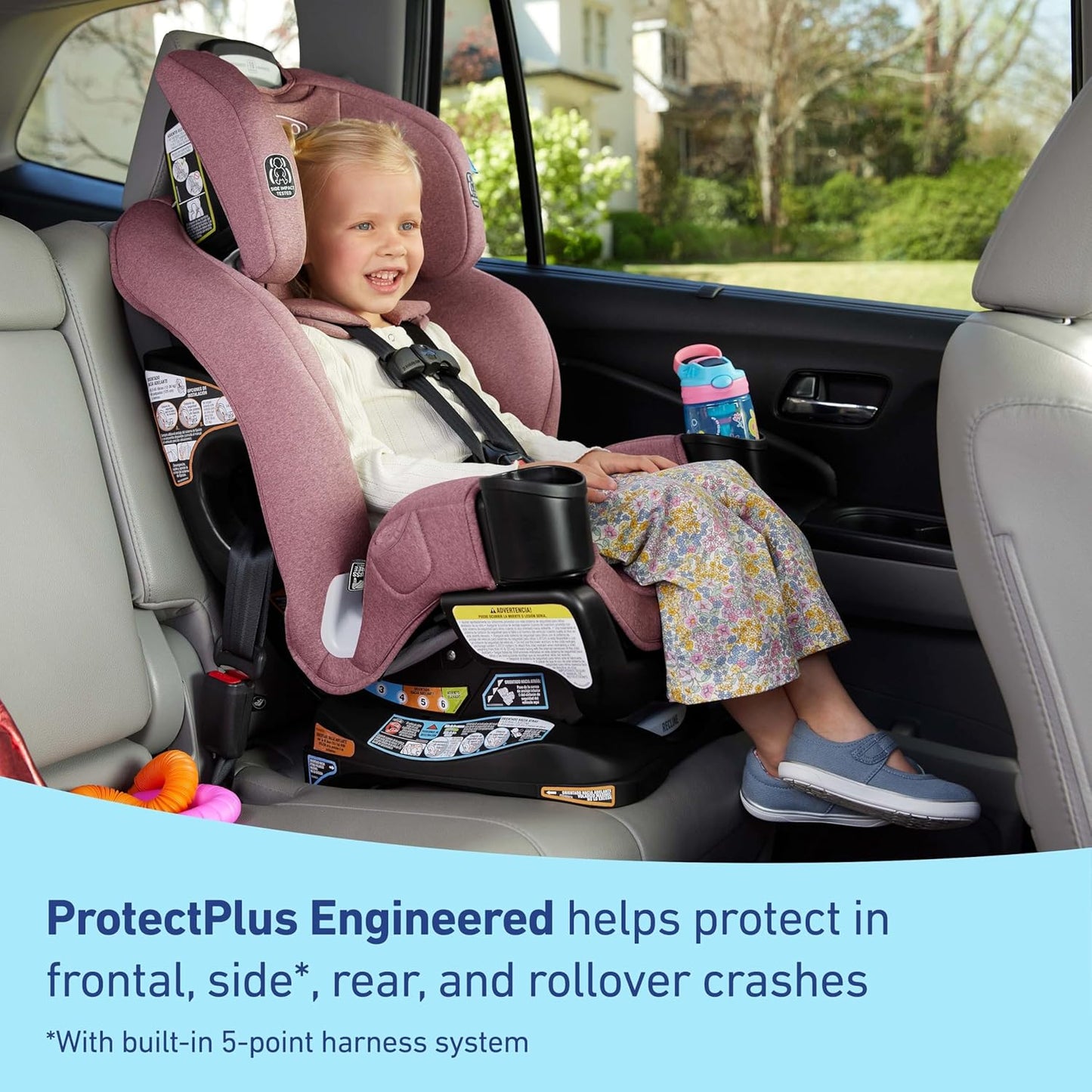 Graco Extend2Fit Convertible Baby Car Seat, Rear and Forward Facing