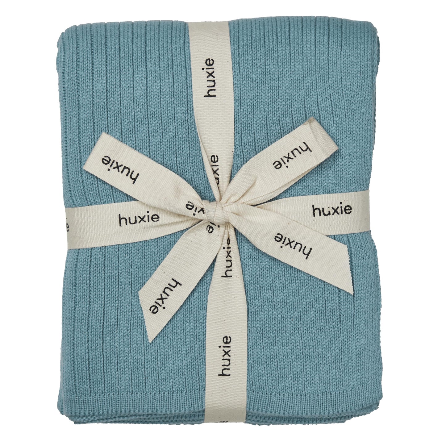 Knitted Organic Cotton Baby Blanket- Swaddle Blanket, 30" x 40" Soft Receiving Blanket for Newborn (Mochachino)