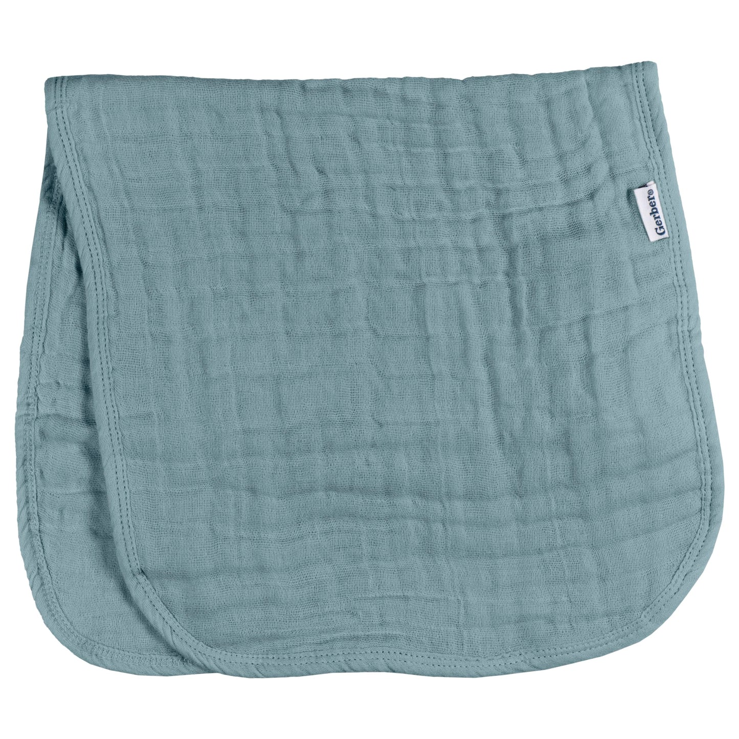 Gerber Baby Unisex Muslin Burp Cloths 6-Pack, Multi Browns, Large Size 20" x 10"