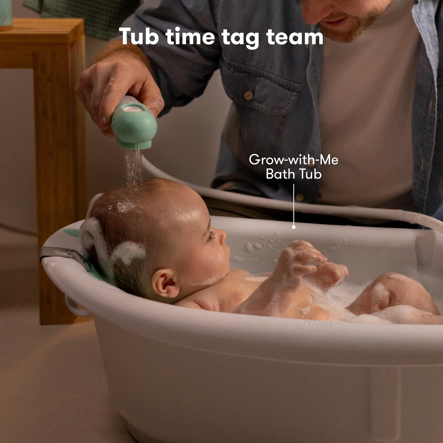 Frida Baby Control The Flow Bath Rinse Cup, Tear Free Rinser