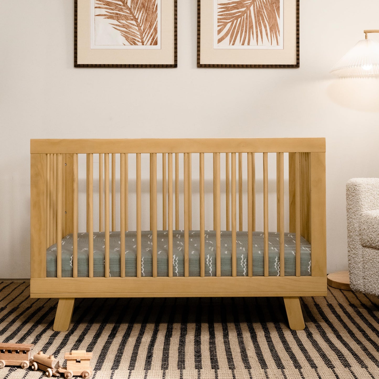 Babyletto Hudson 3-in-1 Convertible Baby Crib - GREENGUARD Gold Certified