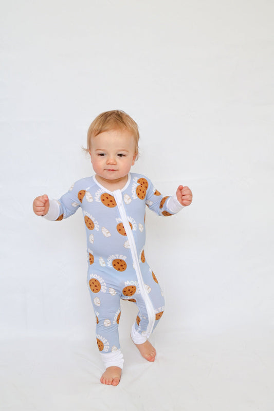 Cookie Monster Baby Romper