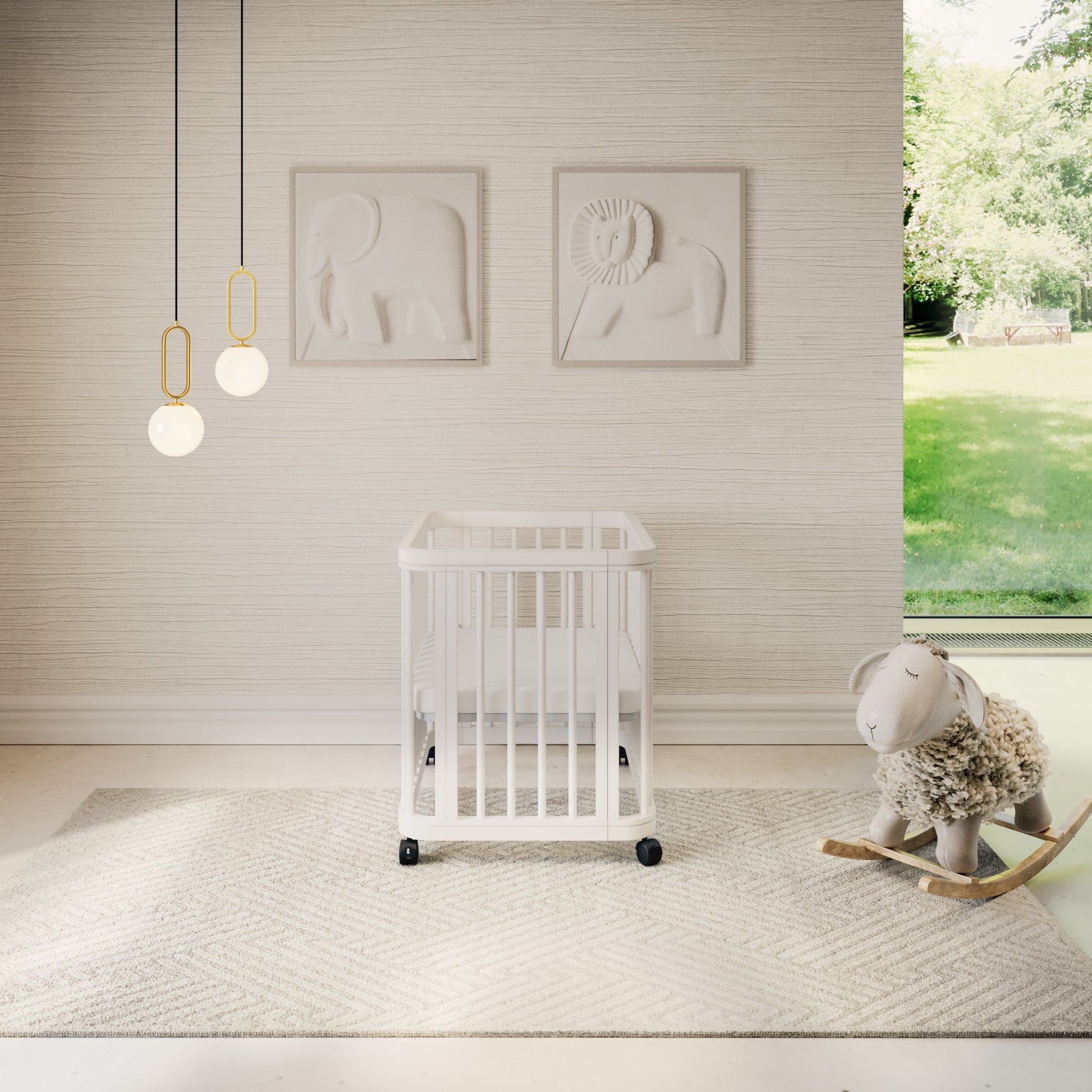 The Milan 3-In-1 Convertible Crib