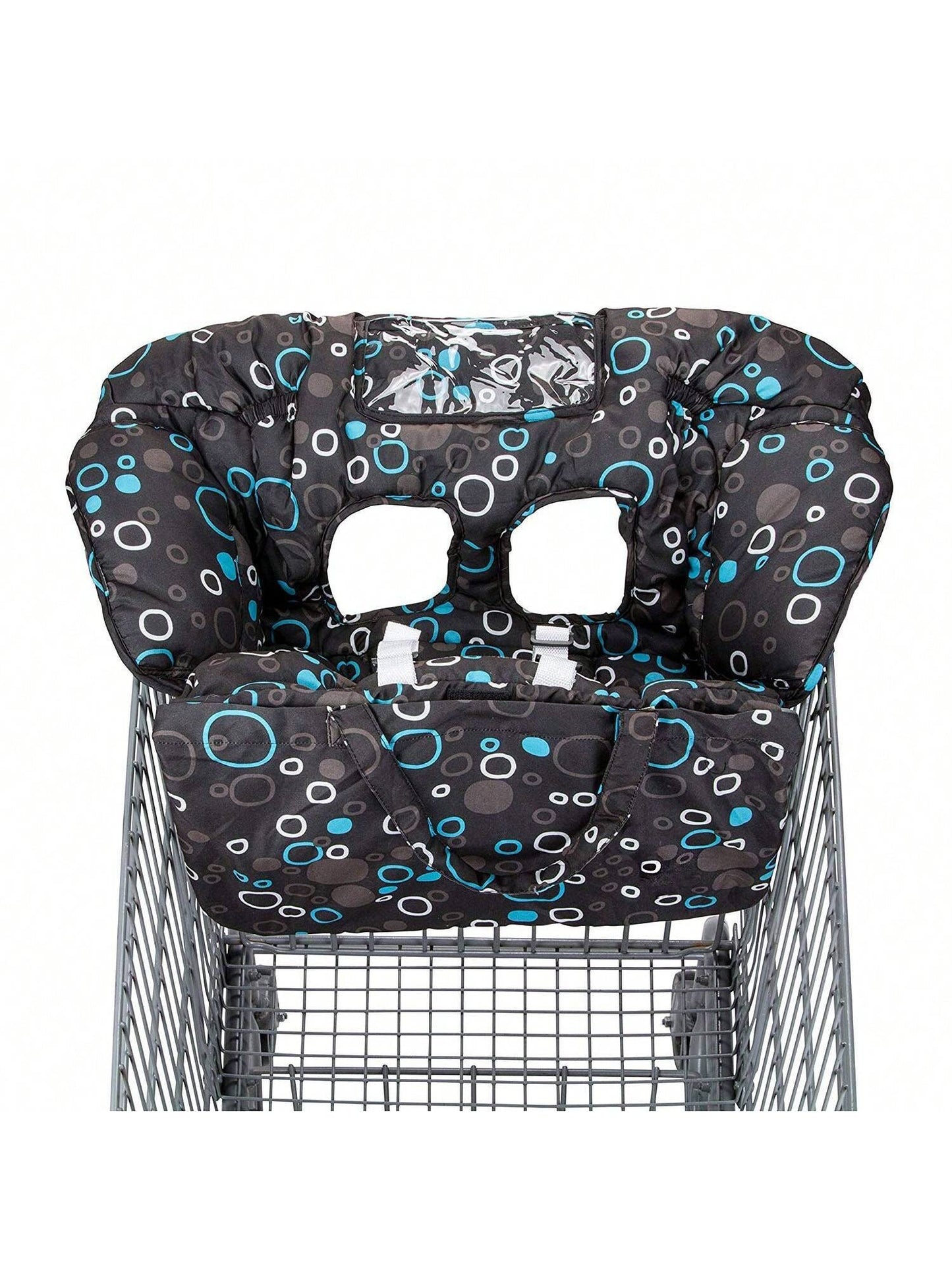 1Pc Thick Baby Stroller Seat Cushion, Cartoon Pattern, Foldable, Collapsible, High Chair Cushion, Comfortable and Breathable