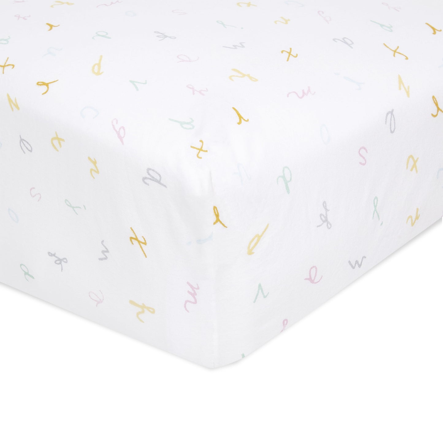 ™ Essentials, Cotton Crib Bedding Set , Alphabet Animals, Unisex, Infants, 3-Piece Set