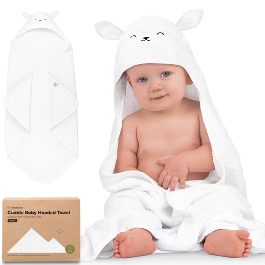 KeaBabies - KeaBabies Cuddle Baby Hooded Towel - All The Things Baby