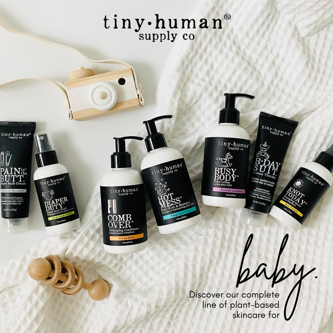 Tiny Human Supply Co. - Hot Mess™  Shampoo and Baby Wash 8oz - All The Things Baby