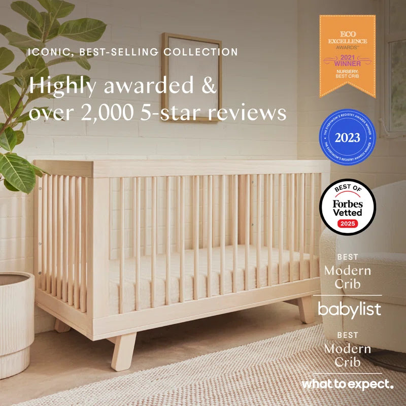 Hudson 3-In-1 Convertible Crib