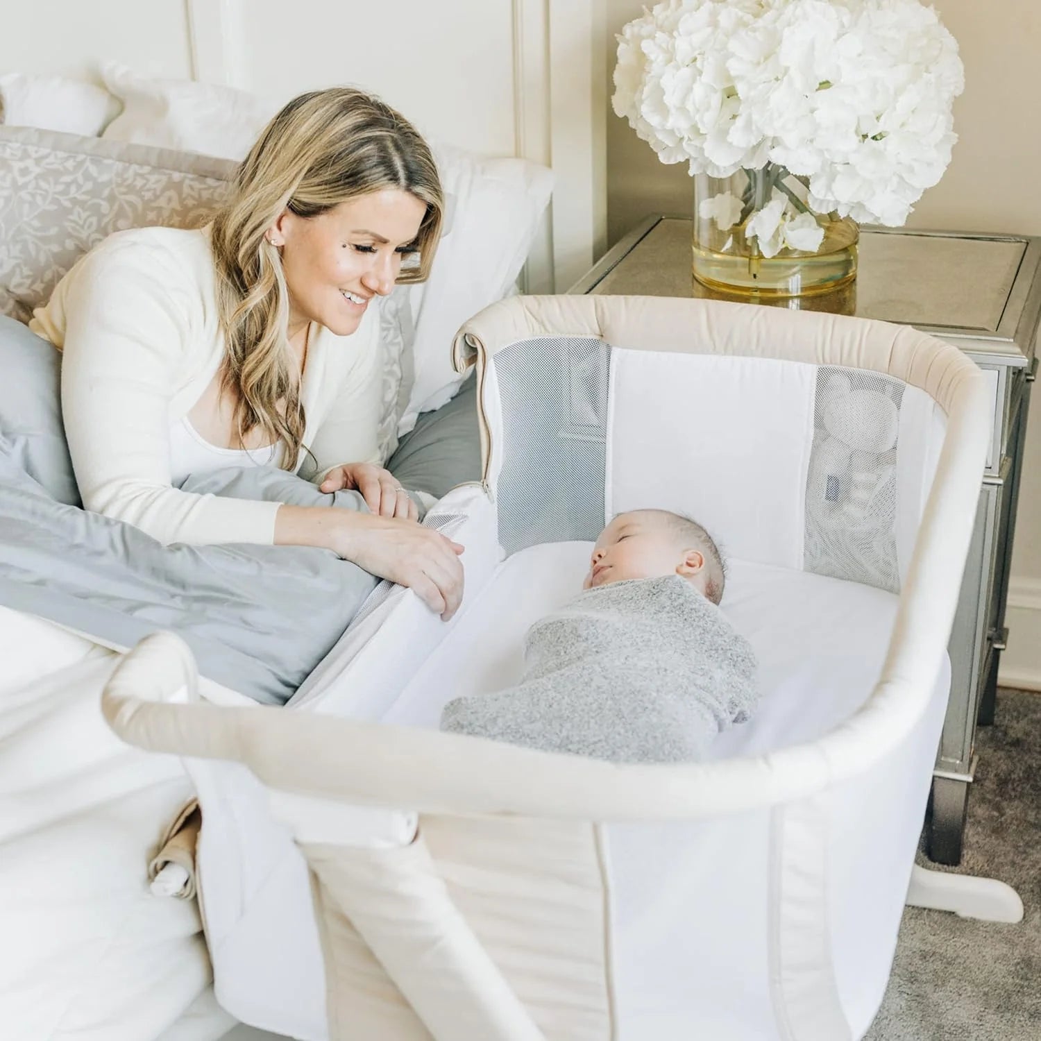 Beside Me Dreamer Organic Infant Bassinet