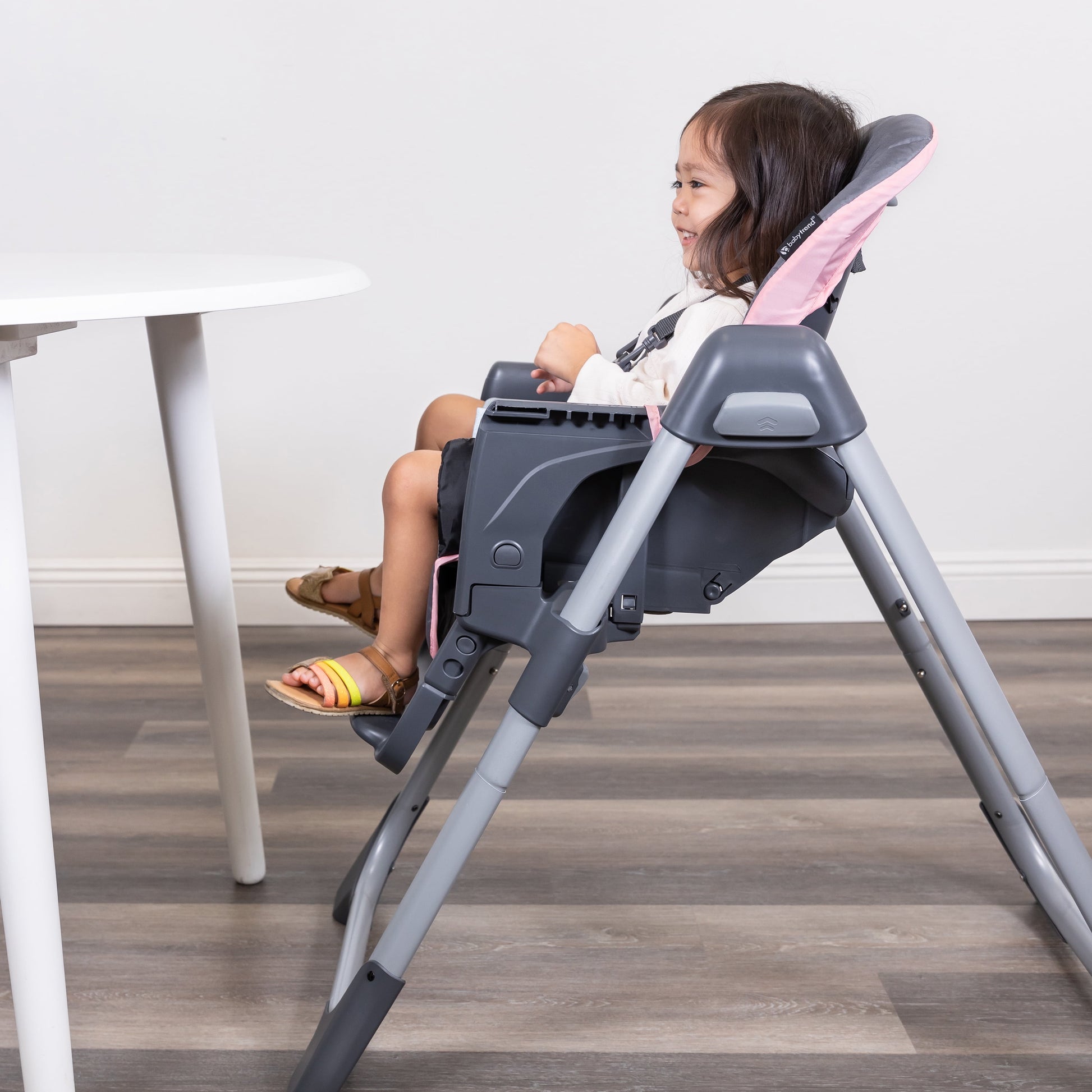 Sit Right 2.0 3-In-1 High Chair for Babies and Toddlers - Cozy Pink - Pink