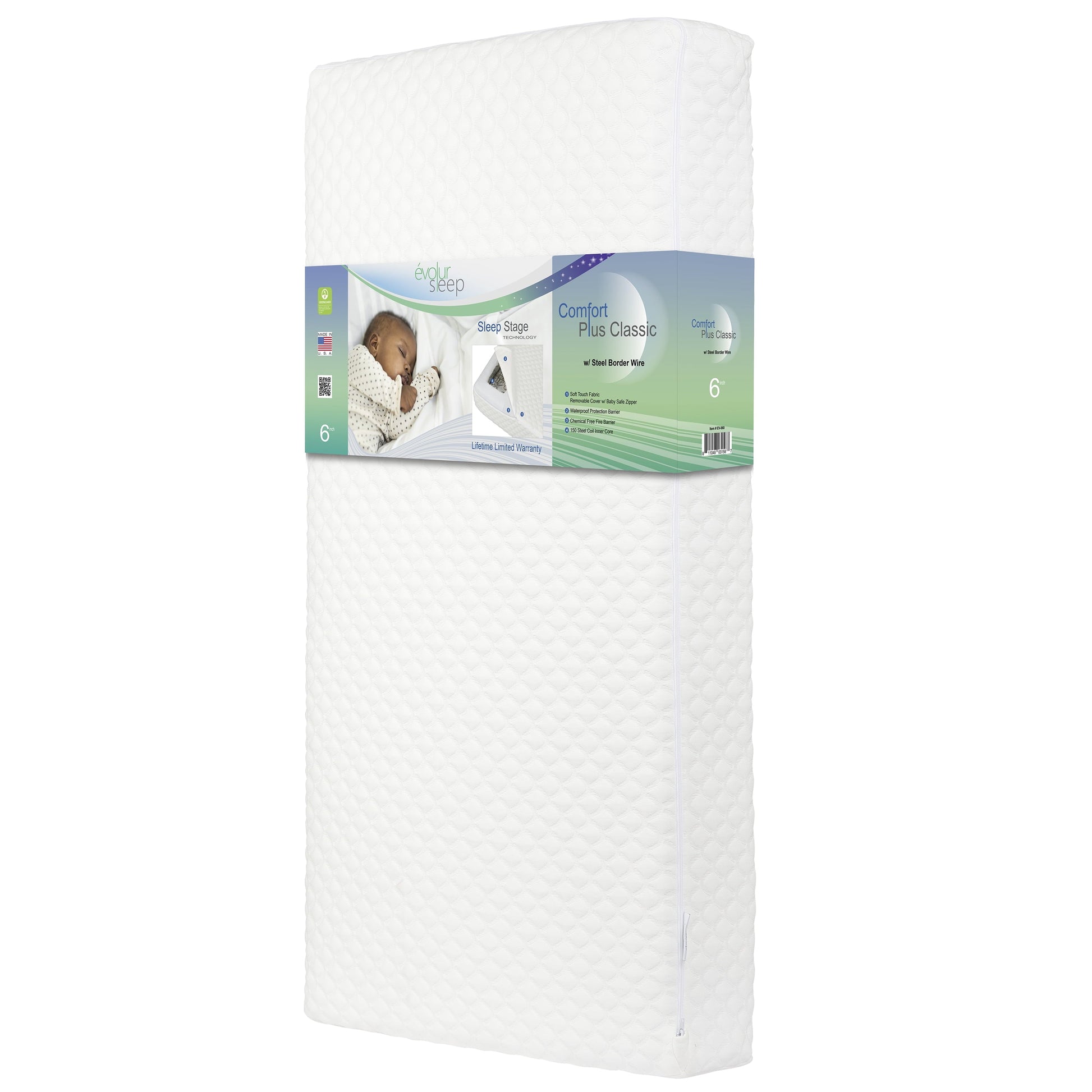 Sleep Comfort plus Classic 150 Crib & Toddler Innerspring Mattress