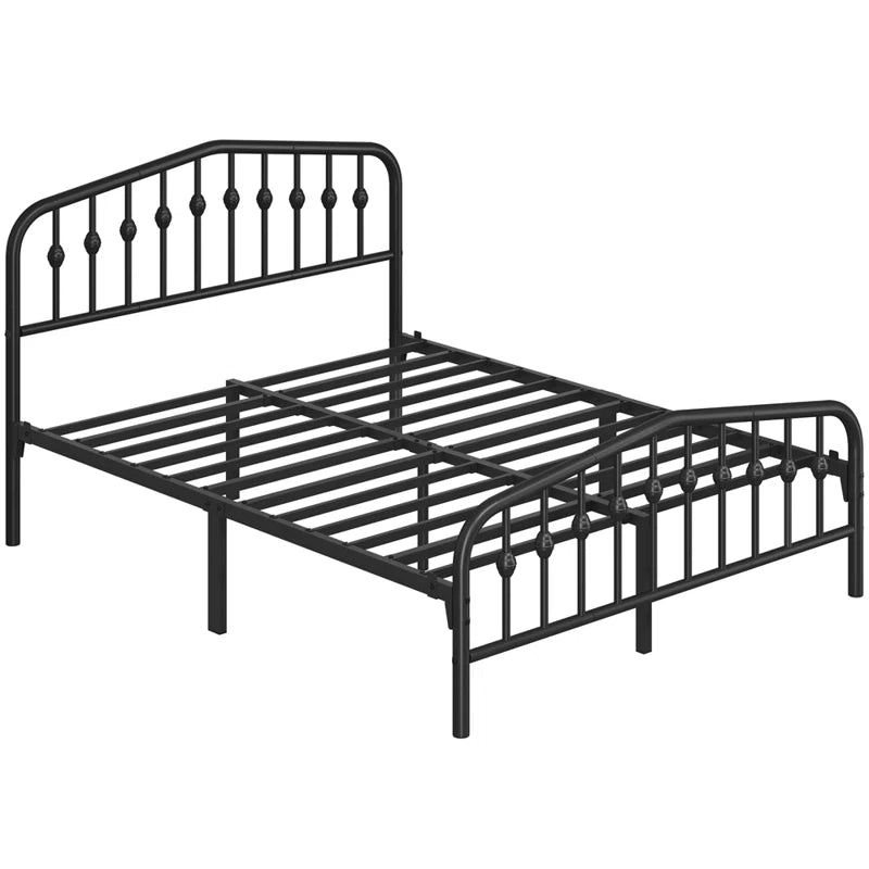 Valor Bed Frames Metal Platform Bed with Headboard
