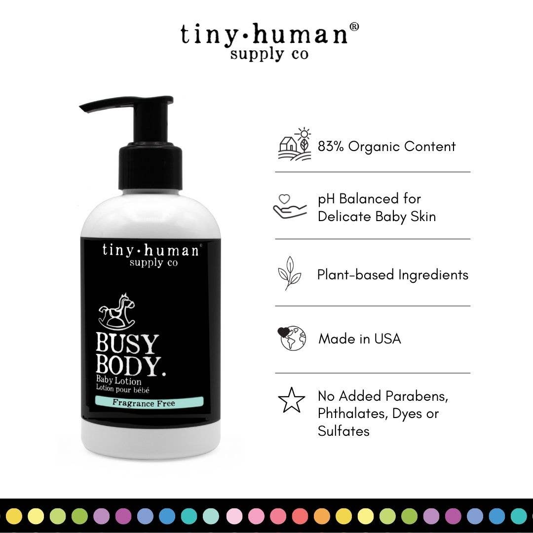 Tiny Human Supply Co. - Busy Body™  Baby Lotion 8oz - All The Things Baby