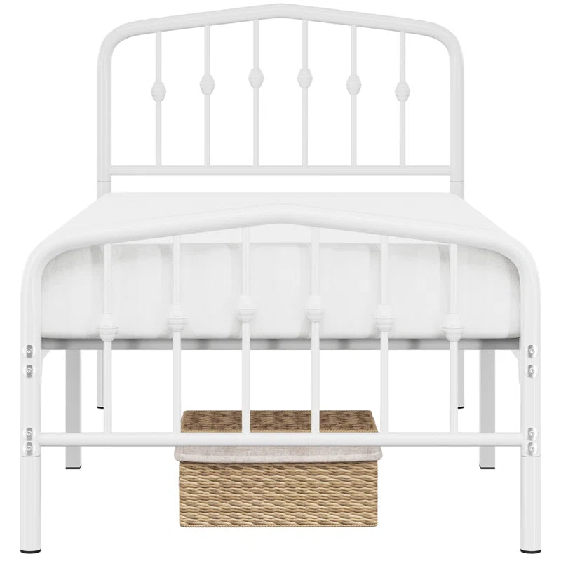 Valor Bed Frames Metal Platform Bed with Headboard