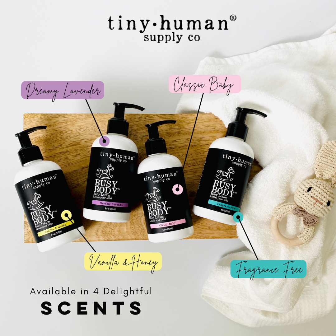 Tiny Human Supply Co. - Busy Body™  Baby Lotion 8oz - All The Things Baby