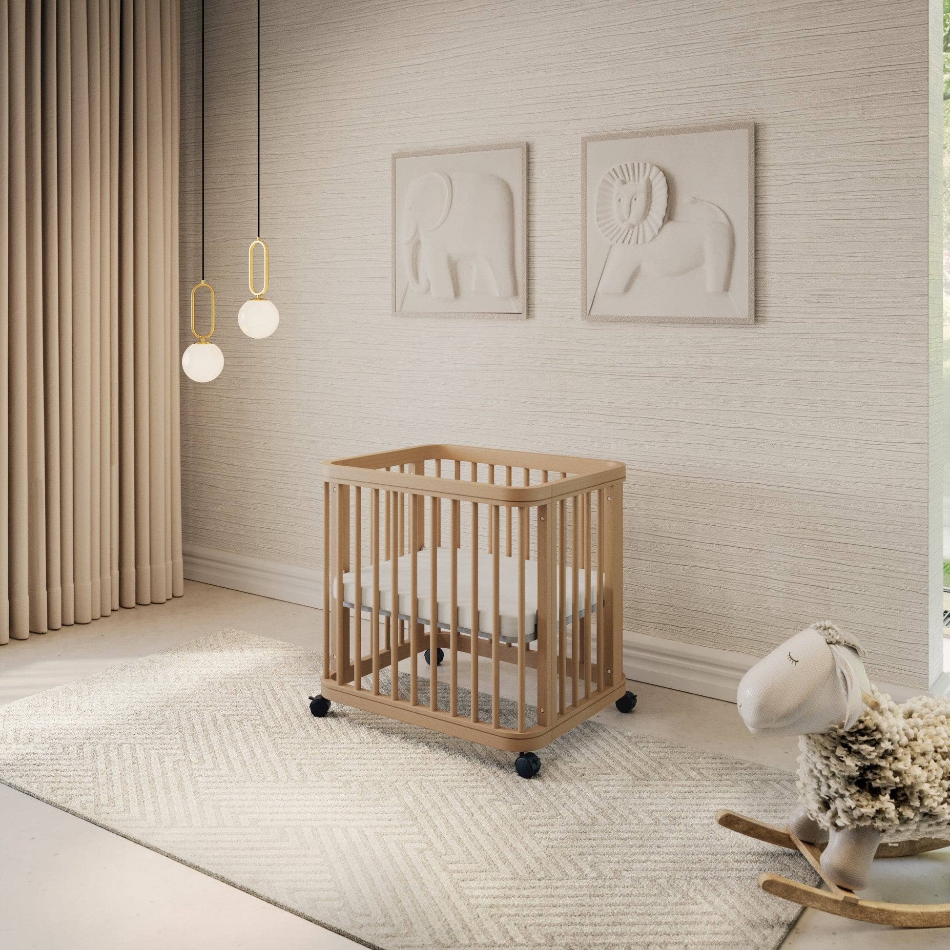 The Milan 3-In-1 Convertible Crib